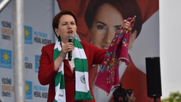 Akşener: Adaleti tesis etmezseniz milletin vicdanında mahkum olursunuz