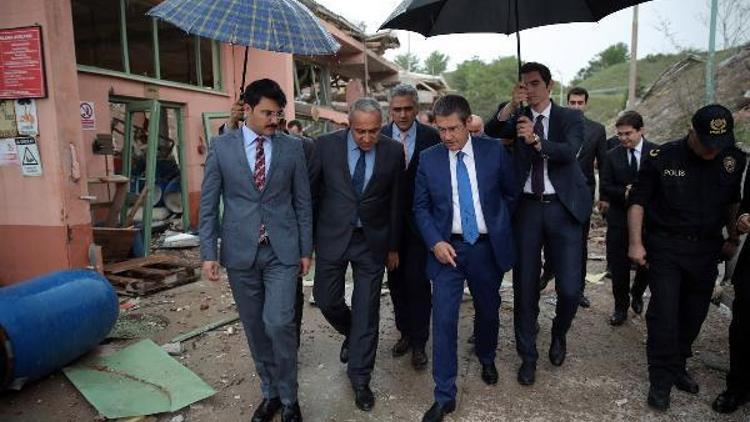 Milli Savunma Bakanı Canikli, MKE Barut Fabrikasını inceledi
