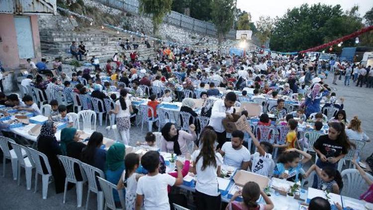 Ballıkuyu’da iftar sofrası