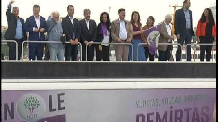 HDP Kadıköyde adaylarını tanıttı