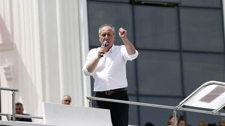 Muharrem İnce İzmirde konuştu