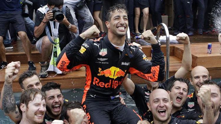 Monacoda zaferi Ricciardonun