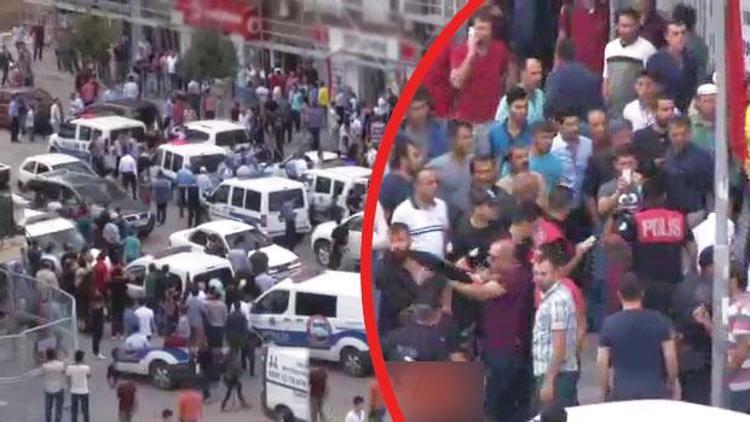 Meydan muharebesi gibi kavga...200e yakın kişi birbirine girdi: 1 ölü, 2si polis 14 yaralı