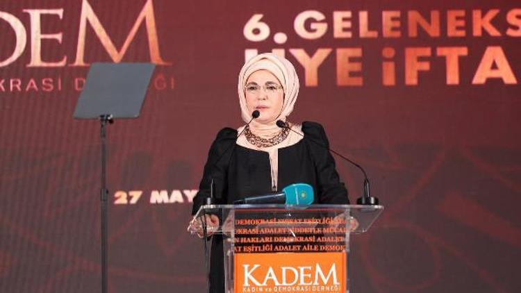Emine Erdoğan KADEM 6. Geleneksel Üye İftarında konuştu