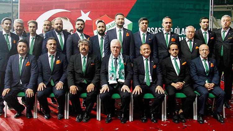 Bursasporda Başkan Ali Ay güven tazeledi