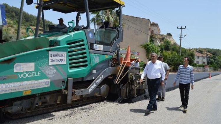 Kumluca Kasapçayırına asfalt