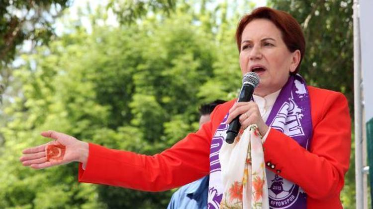 Akşener: Arkadaşlar 24 Haziran günü bu işin biteceğini gördü