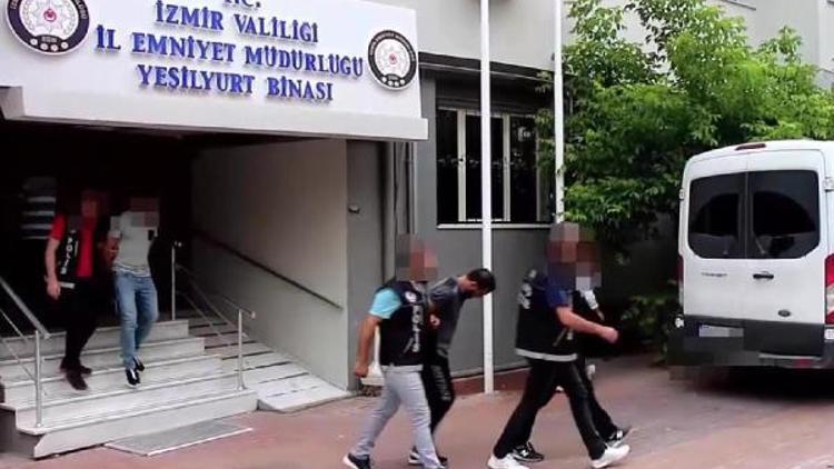 İzmirde uyuşturucu operasyonunda 16 tutuklama