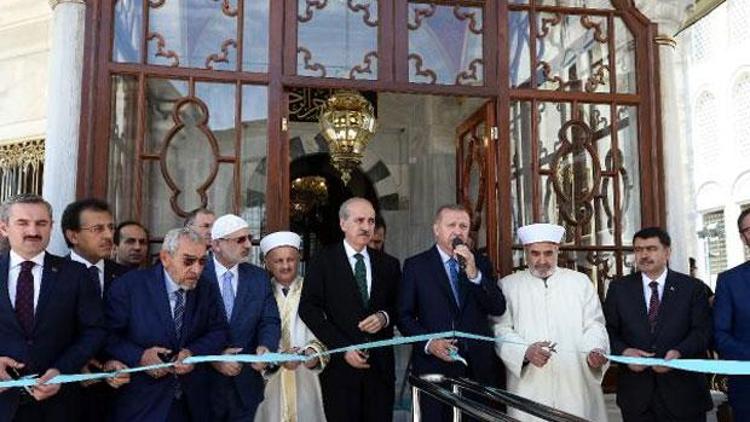 Cumhurbaşkanı Erdoğan, Fatih Sultan Mehmet Türbesinin açılışını yaptı