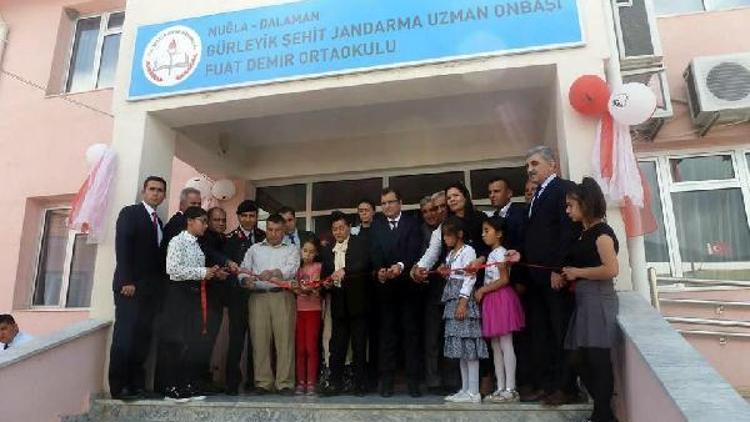 Afrin şehidin adı okuduğu okula verildi