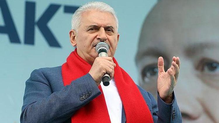 Başbakan Yıldırımdan CHPye: Sizin seçmediğinizi Türkiye niye seçsin