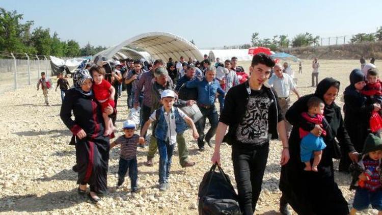 Kiliste Suriyelilerin bayram geçişi yoğunluğu