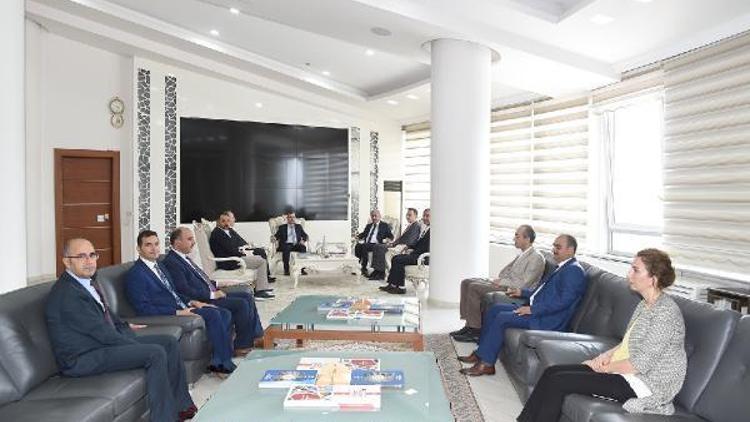 Başkan Çınardan, Başkan Polata ziyaret