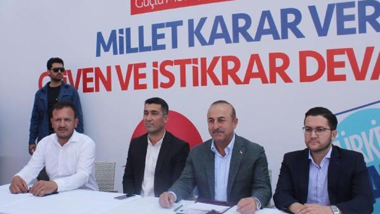 Bakan Çavuşoğlu, Gazipaşa ilçesini ziyaret etti