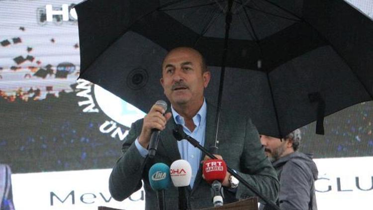 Bakan Çavuşoğlu: O, PKKlıları hapishaneden çıkanlarla bu vatana bir şey olmaz