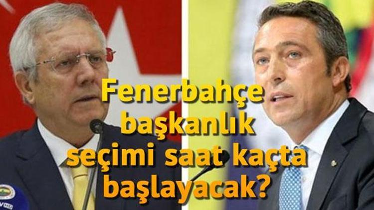 Fenerbahçe başkanlık seçimi ne zaman hangi gün yapılacak Tarihi kongre başladı