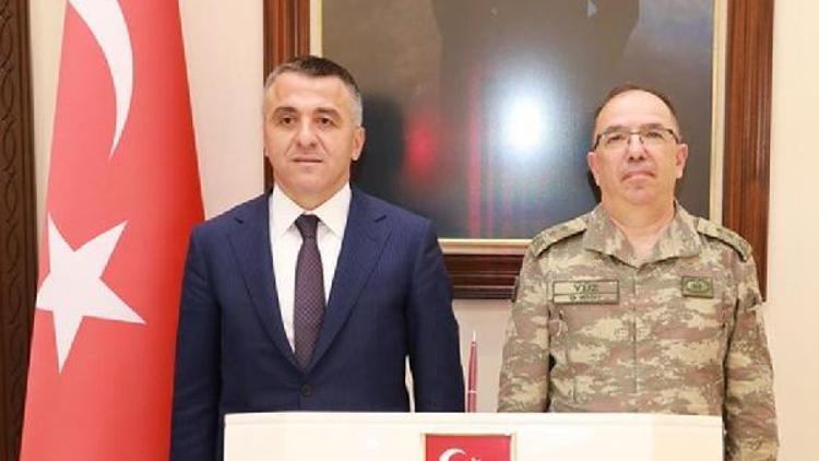 Tümgeneral Yüz, Vali Bilgini ziyaret etti