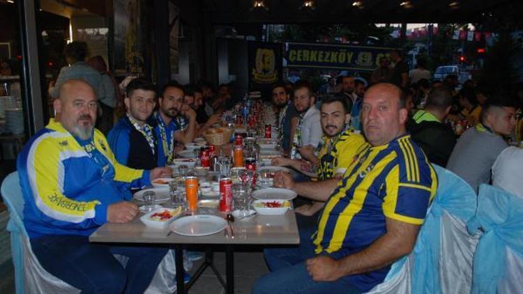 Çerkezköyde Fenerbahçeliler iftarda buluştu