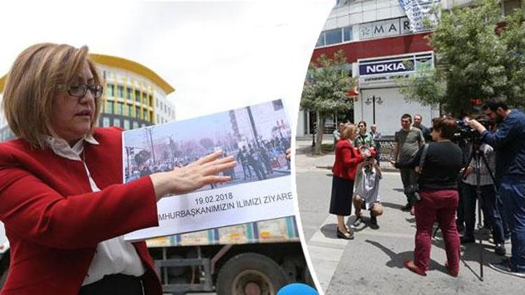 Gaziantep Büyükşehir Belediye Başkanı Fatma Şahin’den Meral Akşener’e fotoğraflı yanıt