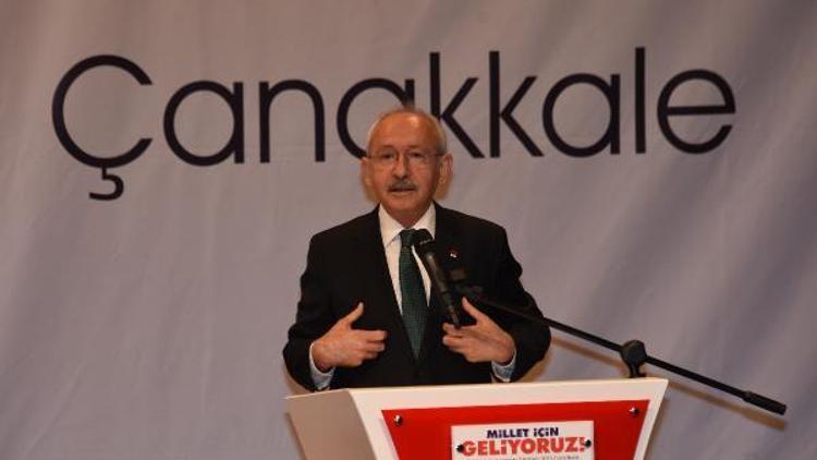 Kılıçdaroğlu: Türkiyenin büyük bir değişime ve dönüşüme ihtiyacı var