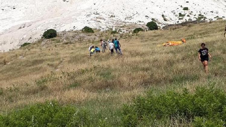 Yamaç paraşütü yere çakıldı, Güney Koreli turist öldü/ Fotoğraf