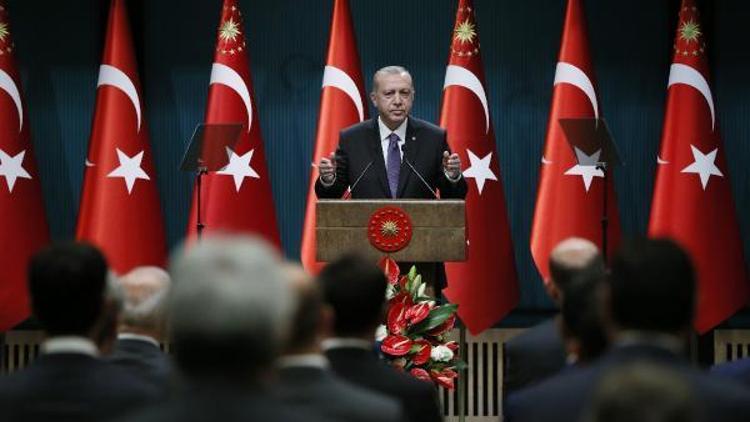 Erdoğan, Beştepede Belediye Başkan vekillerini kabul etti