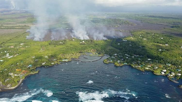 Hawaiide lavlar 117 evi yok etti