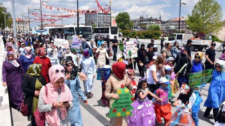 Sivasta çevre yürüyüşü düzenlendi