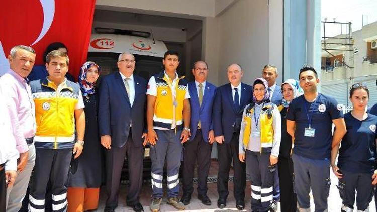 Kadirlide yeni bir 112 Acil İstasyonu daha açıldı