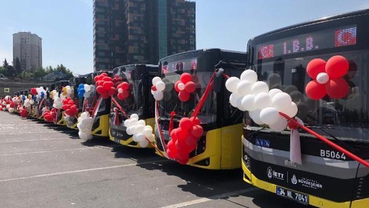 İETT filosuna 375 yeni otobüs katıldı