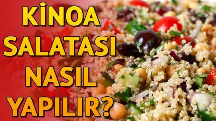 Kinoa salatası nasıl yapılır Kinoa salatası tarifi