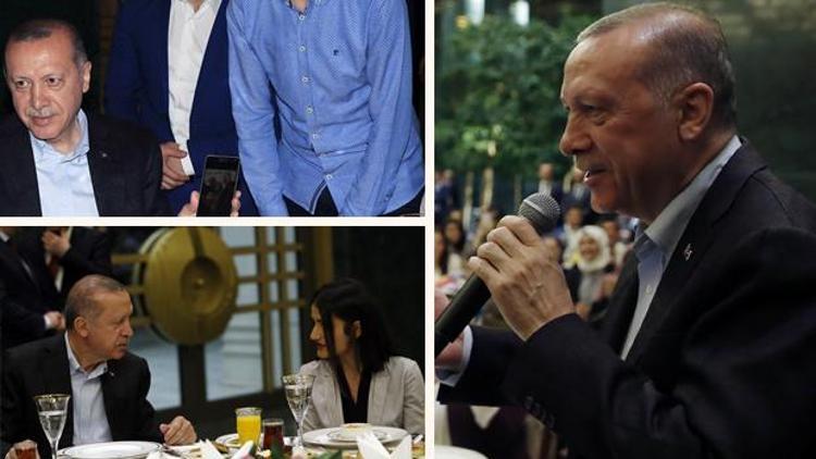 Erdoğandan sahura katılan gençlere sürpriz... Birleştirilecek bakanlıkları ilk kez açıkladı