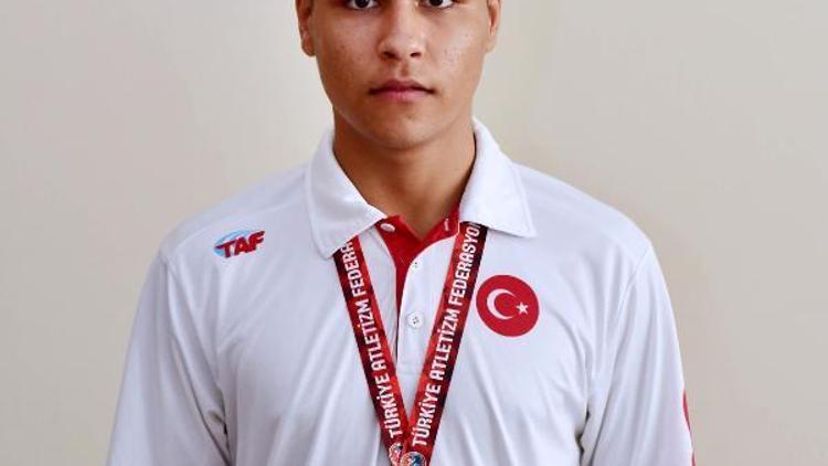 Osmaniyeli Milli Atletten Türkiye derecesi