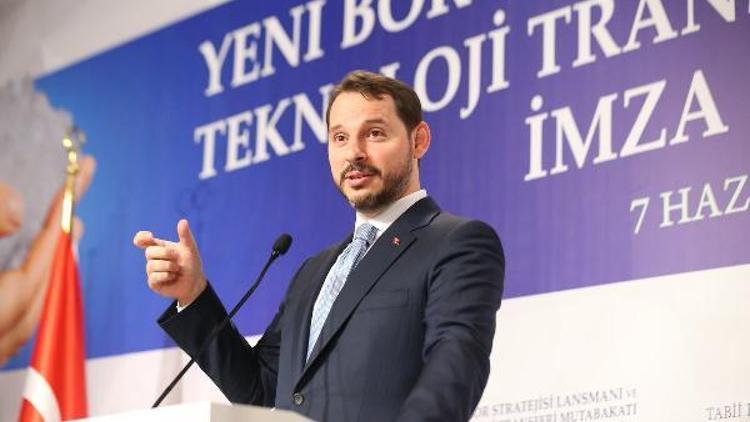 Bakan Albayrak, Türkiyenin yeni bor stratejisini açıkladı