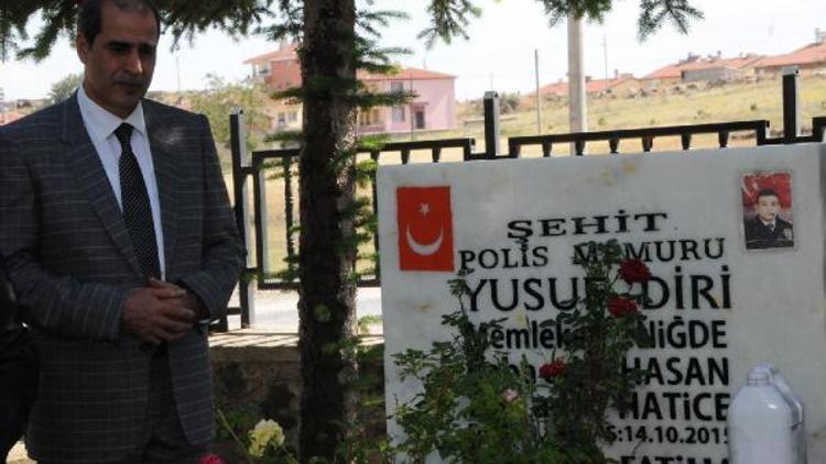 Emniyet Müdürü Cebeloğlu, şehidin kahramanlığını ailesine anlattı