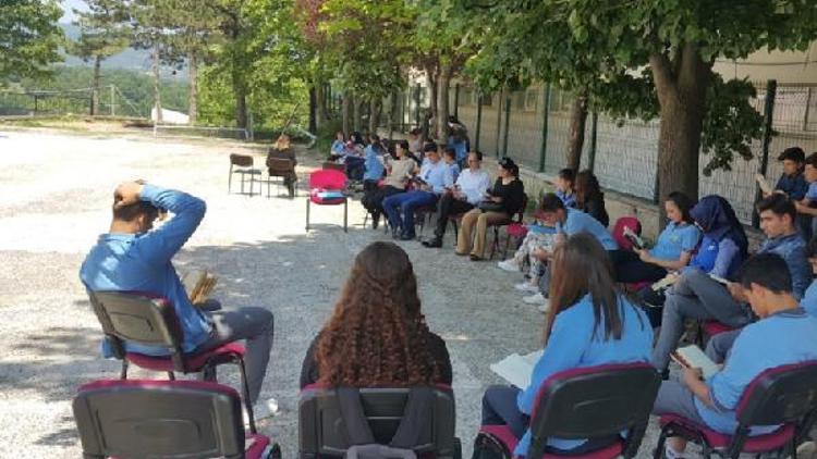 Demirköy Anadolu Lisesi’nde okuma etkinliği yapıldı