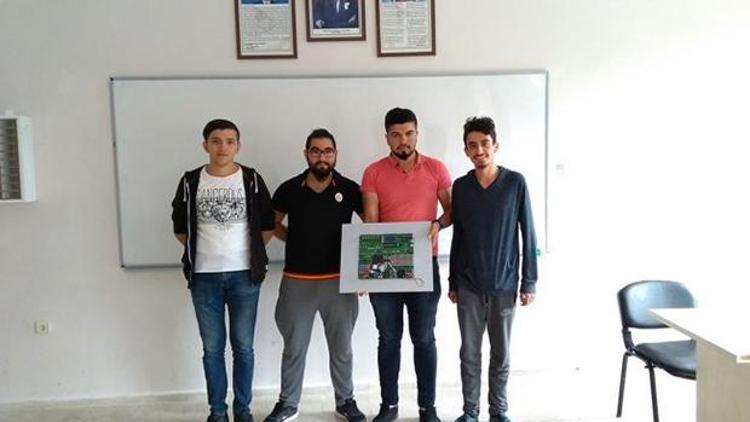 Öğrenciler kendileri için eğitim seti geliştirdi