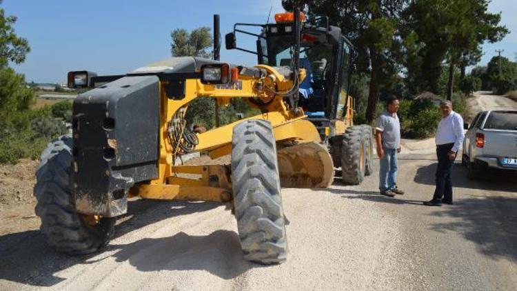 Serik Alacami Mahalle Yolu Yenileniyor