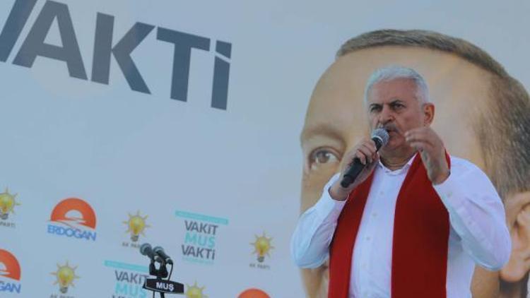 Başbakan Yıldırım: Yakmaktan, yıkmaktan bahsediyorlar (2)