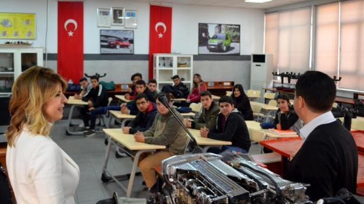 Başkan Hamamcıoğlu öğrencilerle buluştu