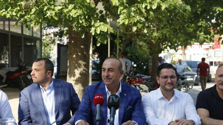 Bakan Çavuşoğlu: Kandilde teröristlerin tepesine bineceğiz