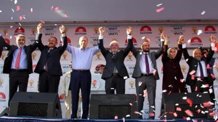 Erdoğan: Bunlar Pensilvanyadaki şarlatana Türkiyeyi sunma derdinde/ Ek fotoğraflar