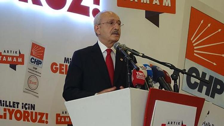 Kılıçdaroğlu: Eskiye dönme gibi bir düşüncemiz yok