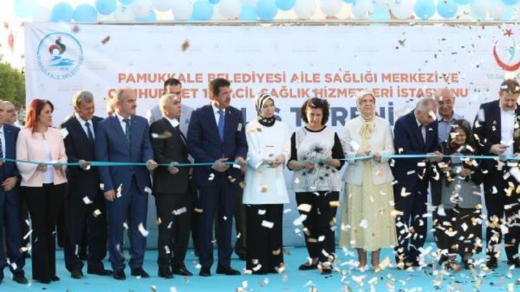 Bakan Zeybekciden, Pamukkalede iki ayrı açılış