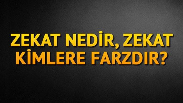 Zekât nedir, Zekât kimlere farzdır