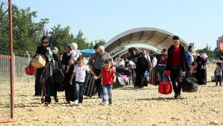 Ramazan Bayramı için giden Suriyelilerin sayısı 46 bini aştı