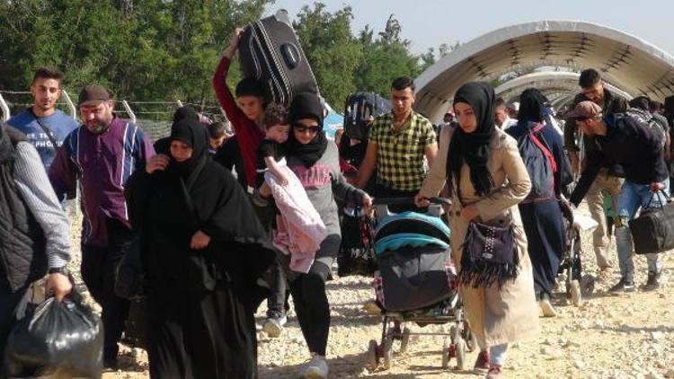 Suriyeye bayram için gidenlerin sayısı 46 bini buldu