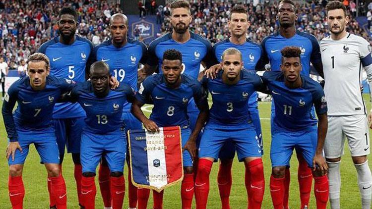2018 Dünya Kupasında Fransa Milli Takım kadrosunda kimler var