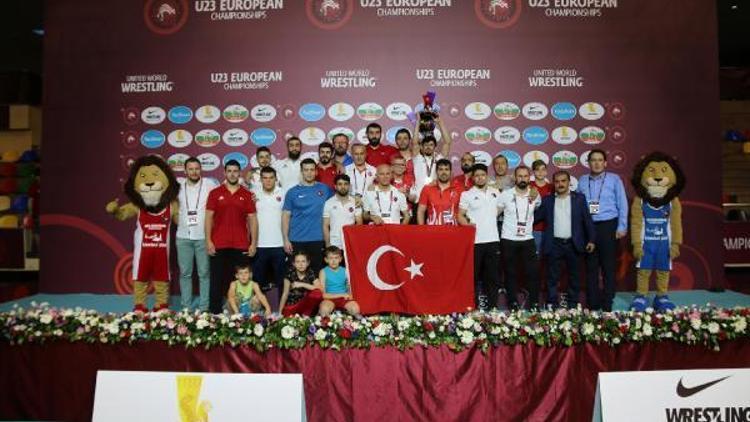 Türkiye, U23 Avrupa Güreş Şampiyonasında madalya rekoru kırdı