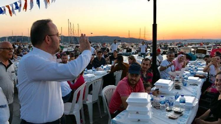 AK Parti, kordonda binlerce kişiye iftar yemeği verdi